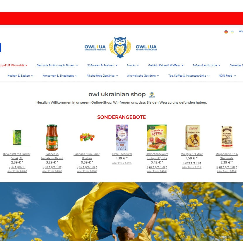 📍 Verkaufsstellen: LiQberry jetzt auch im Onlineshop OWL-UA erhältlich