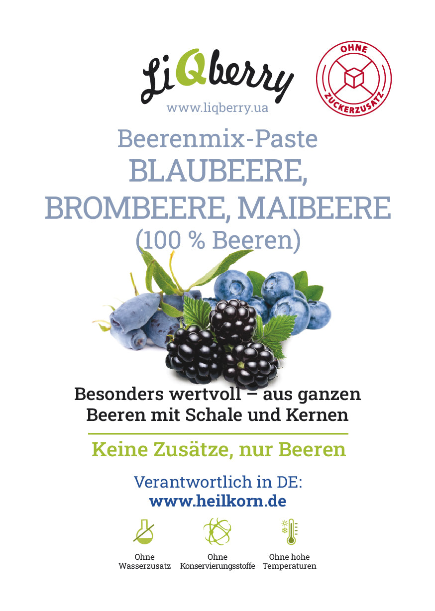 Set „Sommer-Glow“ (Sommer Vorrat) | LiQberry, 3 x 545g
