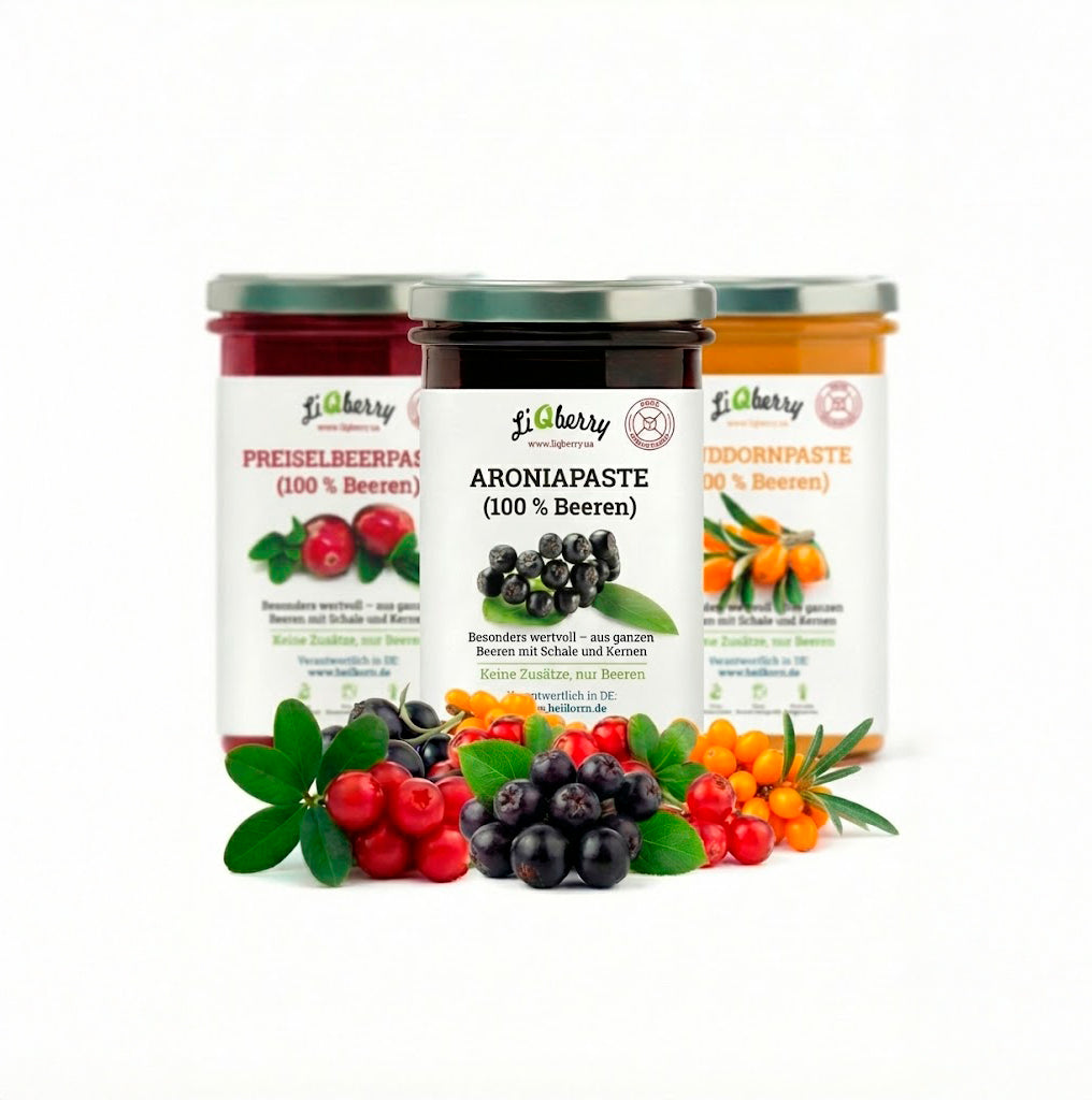 Set „Innere Fürsorge“ (Care-Mix) | LiQberry, 3 x 545g
