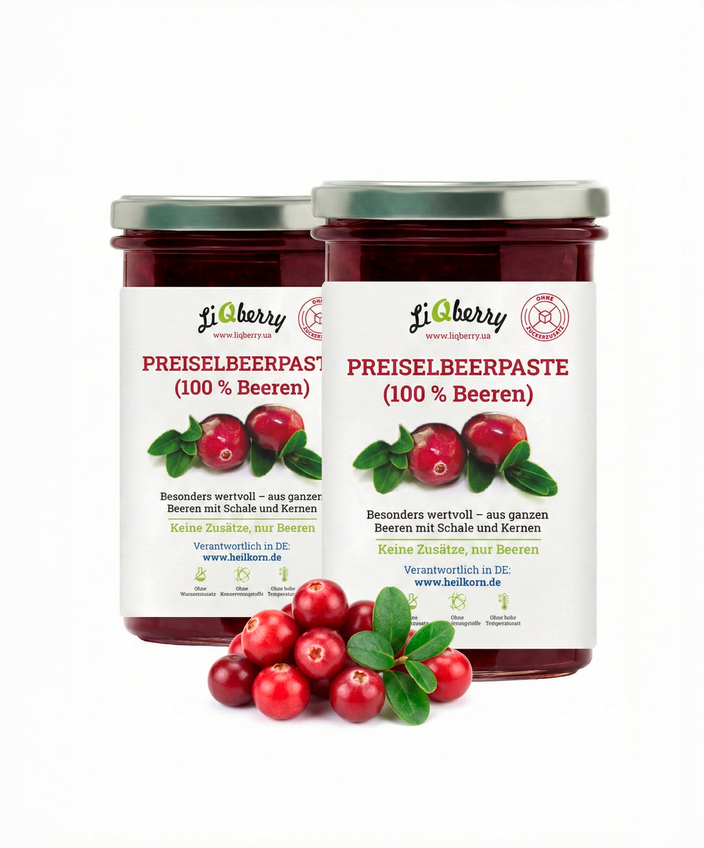 Set „Nordische Balance“(3-Wochen-Reserve) | LiQberry, 2 x 545g