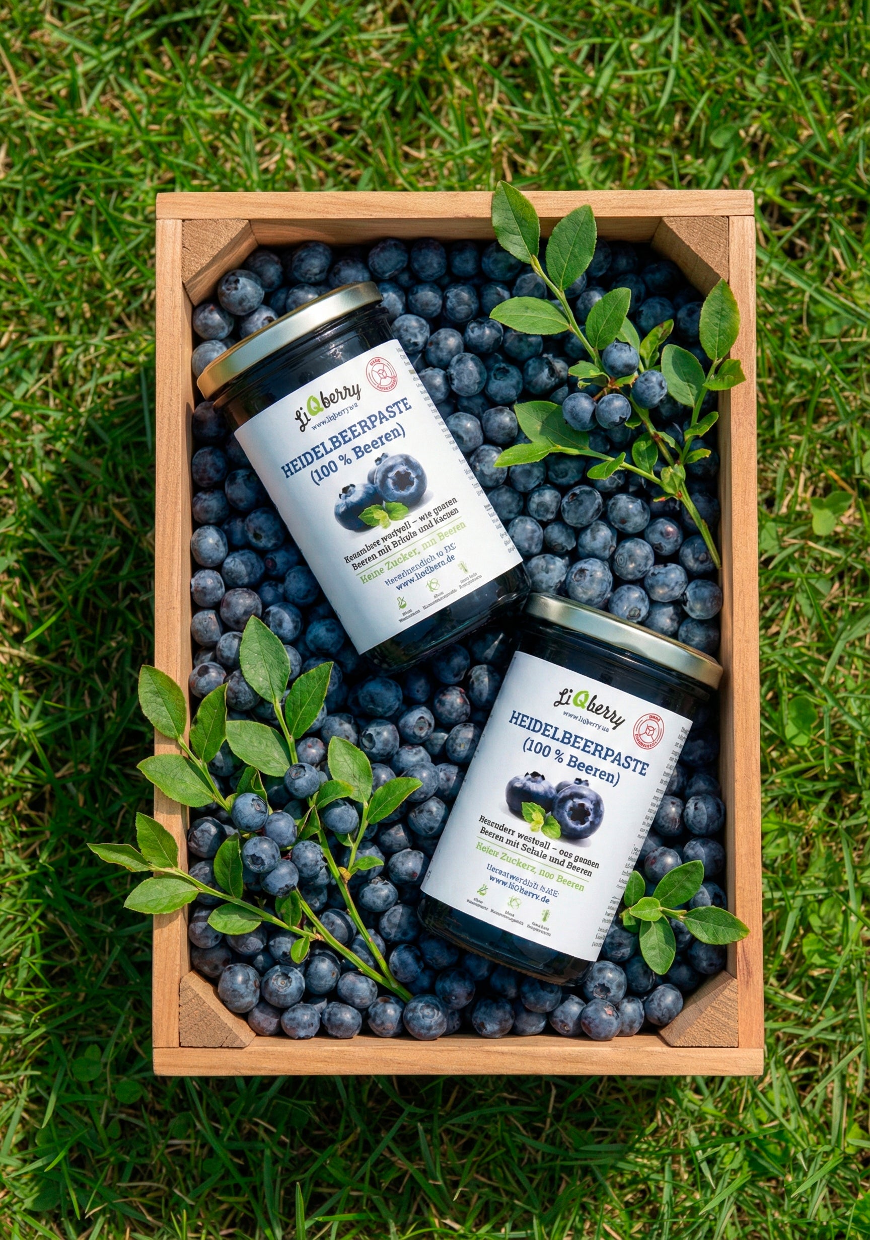 Set „Tages-Fokus“ (3-Wochen-Reserve) | LiQberry, 2 x 545g