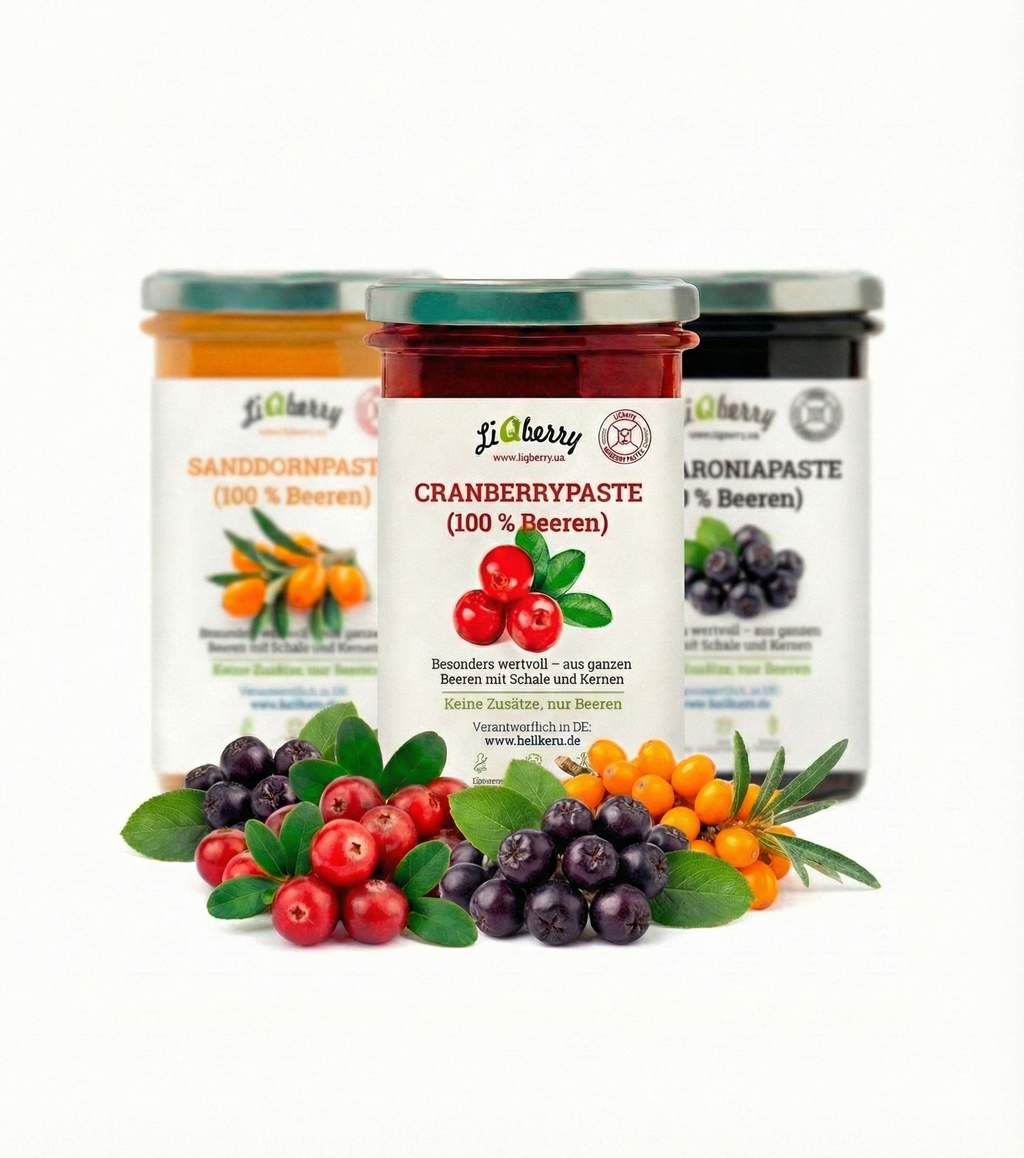 Set „Wetterfest“ (Herbst Vorrat) | LiQberry, 3 x 545g