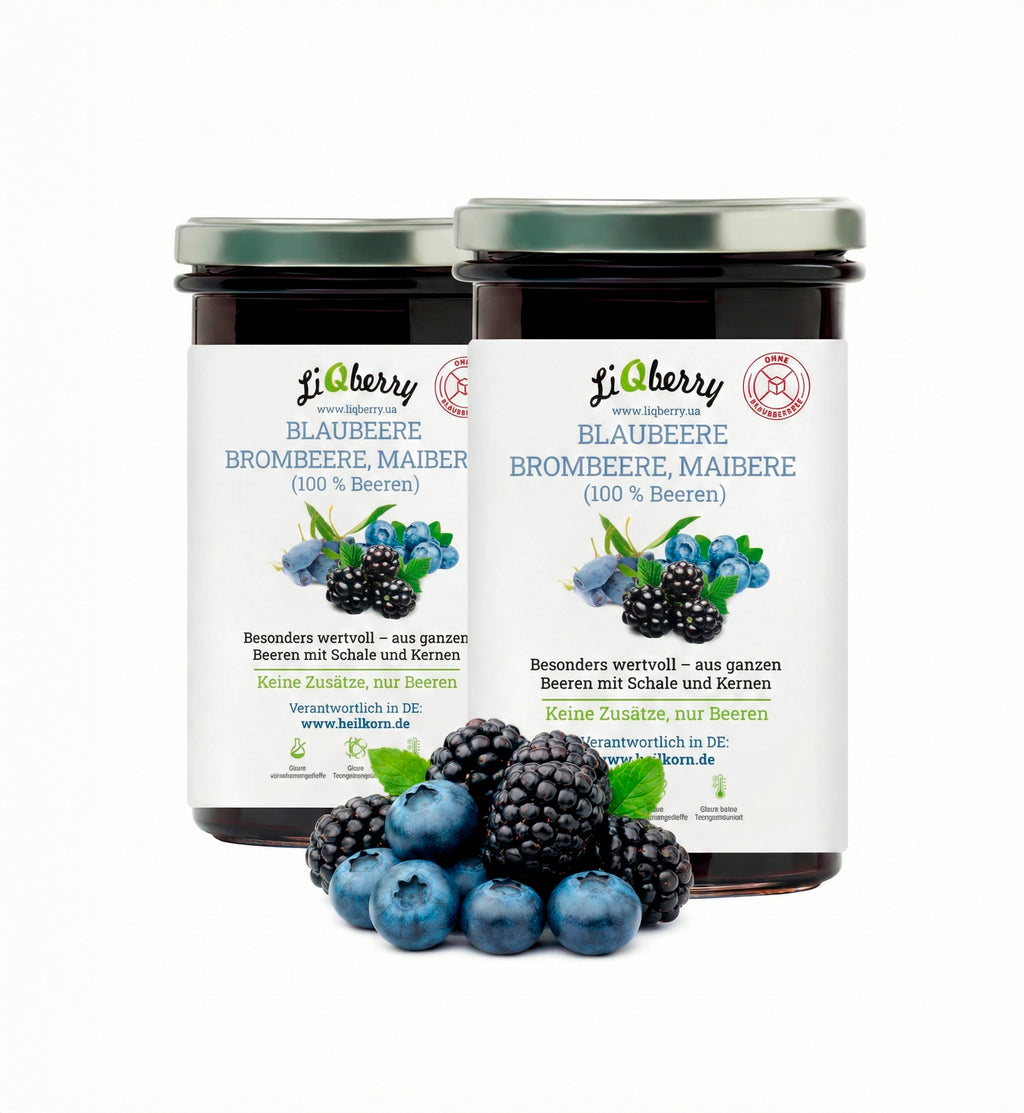 Set „Wilder Glanz“ (3-Wochen-Reserve) | LiQberry, 2 x 545g