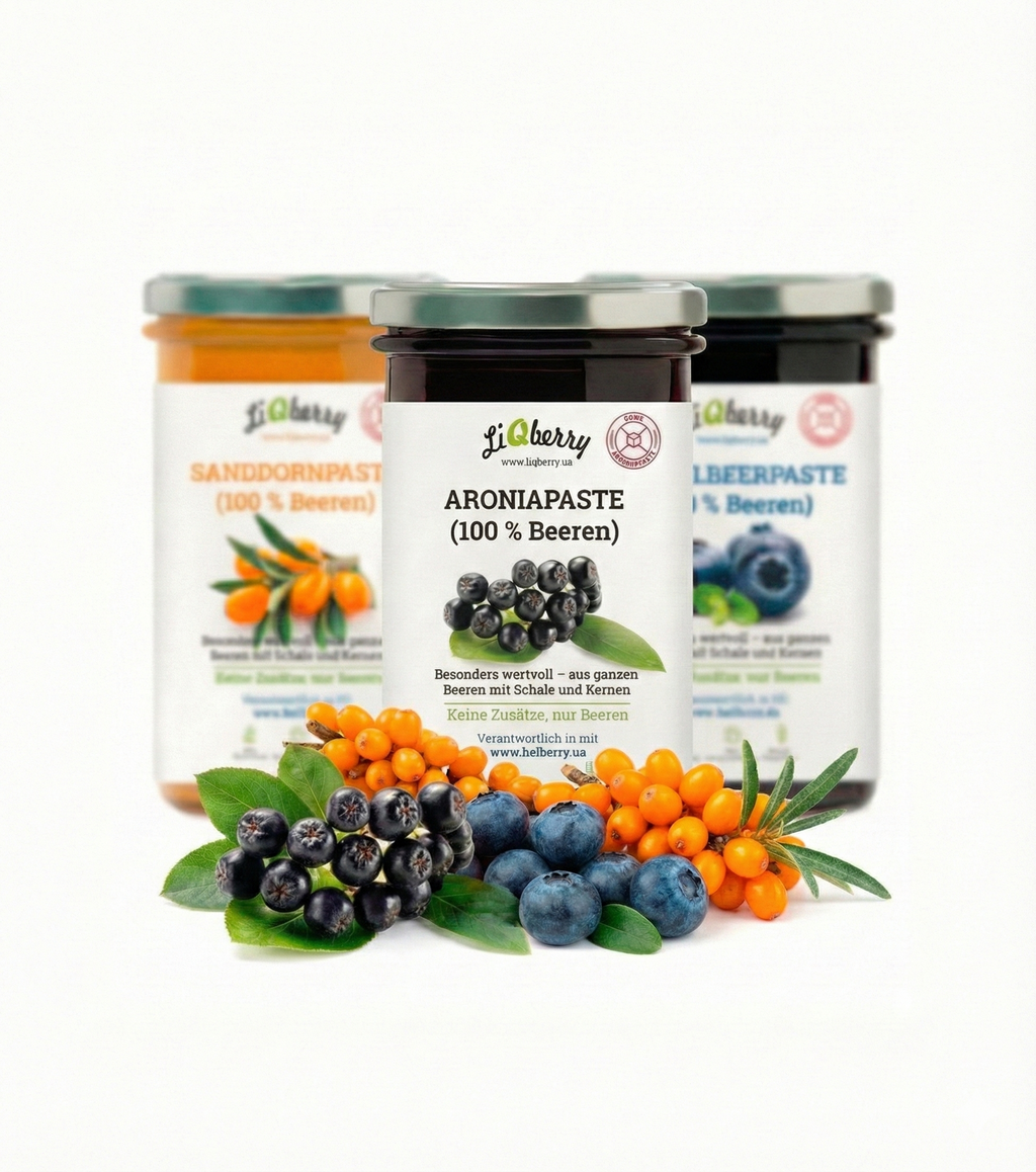 Set „Zell-Schutz“ (Winter Vorrat) | LiQberry, 3 x 545g