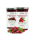 LiQberry Set Cranberry & Preiselbeere – 2 x 545g Cranberry & Preiselbeere-Paste ohne Zuckerzusatz